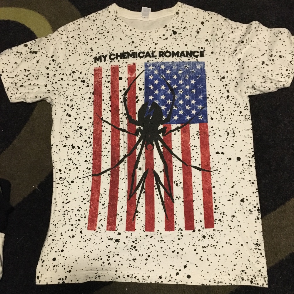 My Chemical Romance Spider Flag Tee